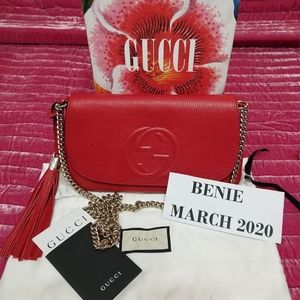 SOHO CHAIN RED CROSSBODY ♦️ SOLD